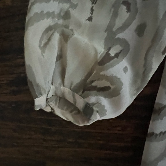 Lucky Brand floral peasant blouse size XS - Picture 3 of 5